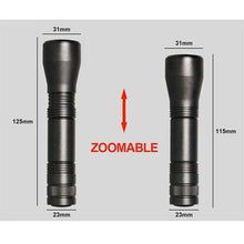Load image into Gallery viewer, Black Light Flashlight UV Flashlight Super Bright LED Tactical Flashlights 1200 Lumen Rechargeable LED Zoomable UV Torch Waterproof Flashlight Lamp For Pet Urine Stains Detection/Camping
