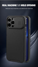 Load image into Gallery viewer, Black Magnetic Case for iPhone 12/12 Pro/12 Pro Max Case Camera Protection Cover Suitable for Wireless Charging Soft Edge Full Coverage Protection for iPhone
