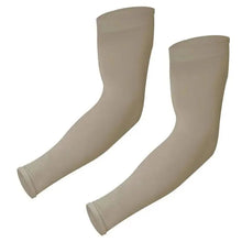 Load image into Gallery viewer, Black Men Unisex Cooling Arm Sleeves Cover Cycling Running Sun Protection Outdoor Activities Hide Tattoos Sleeve Cooling Sports Sleeve For Basketball Golf Football
