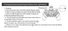 Load image into Gallery viewer, Black Portable 2.4G Wireless Bluetooth Mobile Trigger Joystick Game Console Controller Compatible With PC Laptop Tablets
