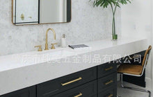 Load image into Gallery viewer, Black Silver Gold Cabinet Handle Square Furniture Hardware Stainless Steel Kitchen Door Knobs Cupboard Wardrobe Drawer Pulls  Square Bar Cabinet Pull Drawer Handle Stainless Steel Modern Hardware For Kitchen And Bathroom Cabinets
