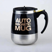 Load image into Gallery viewer, Black Smart Lazy Automatic Stainless Steel Self Stirring Magnetic Mug Creative Coffee Mixing Cup Automatic Self Mixing &amp; Spinning Cup Cute Christmas Birthday Gift Idea For Men And Women
