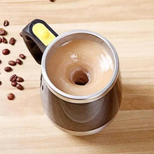 Load image into Gallery viewer, Black Smart Lazy Automatic Stainless Steel Self Stirring Magnetic Mug Creative Coffee Mixing Cup Automatic Self Mixing &amp; Spinning Cup Cute Christmas Birthday Gift Idea For Men And Women
