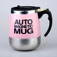 Load image into Gallery viewer, Black Smart Lazy Automatic Stainless Steel Self Stirring Magnetic Mug Creative Coffee Mixing Cup Automatic Self Mixing &amp; Spinning Cup Cute Christmas Birthday Gift Idea For Men And Women
