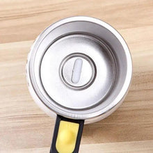Load image into Gallery viewer, Black Smart Lazy Automatic Stainless Steel Self Stirring Magnetic Mug Creative Coffee Mixing Cup Automatic Self Mixing &amp; Spinning Cup Cute Christmas Birthday Gift Idea For Men And Women
