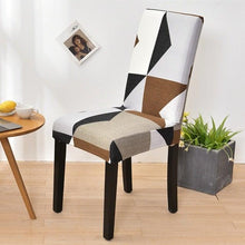 Load image into Gallery viewer, Black Spandex elastic wedding Chair Covers Anti-dirty housse de chaise office hotel chair cover seat  Chair Covers Protector Seat Case Chair Cover Seat Protector Super Fit Slipcover Stretch Removable Washable
