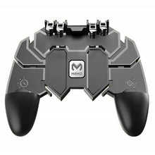 Load image into Gallery viewer, Black Sustainable Trigger Fire Shooter Joystick Metal Trigger Gamepad Compatible With Mobile Phone Accessories
