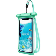 Load image into Gallery viewer, Black White Full View Waterproof Case for Phone Underwater Snow Transparent Swimming Pouch Big Mobile Phone Covers Waterproof Mobile Phone Case Underwater Waterproof Iphone Case
