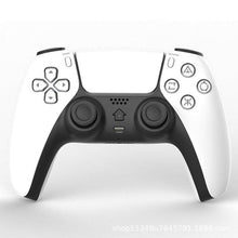 Load image into Gallery viewer, Black White Wireless Dual Sense Double Vibration Joystick Controller Compatible With PC Laptop For Gamers
