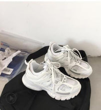 Load image into Gallery viewer, Black Womens Breathable Sneakers  Spring Mesh  Sneakers Woman Elegant Casual Sneakers Outdoor Sport Summer Couple Cushion Flats Running Womens Sneakers

