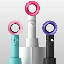 Load image into Gallery viewer, Bladeless Handheld Fan for Eyelash Extension
