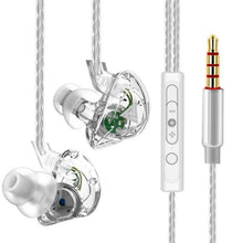 Load image into Gallery viewer, Blue Gaming Bass 3.5mm In-Ear Earphone Game Headset Noise Driver Gaming Earbuds Headset with Dual Mic Detachable &amp; Built-in and Volume Control For Mobile Gaming PC  Cancelling Earbuds With Mic
