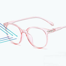 Load image into Gallery viewer, Blue Light Blocking Computer Glasses Retro Clear Lens Eyeglasses Frame And  Myopia Glasses Men Women Short Sight Eyewear Blue Coated Women Diopter Eyeglass0 -0.5 -1 -1.5 -2 -2.5 -3 -3.5 -4 -5 -6
