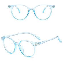 Load image into Gallery viewer, Blue Light Blocking Computer Glasses Retro Clear Lens Eyeglasses Frame And  Myopia Glasses Men Women Short Sight Eyewear Blue Coated Women Diopter Eyeglass0 -0.5 -1 -1.5 -2 -2.5 -3 -3.5 -4 -5 -6
