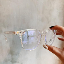 Load image into Gallery viewer, Blue Light Blocking Glasses Frame Lightweight Eyeglasses Frame Filter Blue Ray Computer Game Glasses  Oversized Women Eyeglasses Transparent Anti Blue Ray Men Modern Simple Frames
