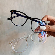 Load image into Gallery viewer, Blue Light Blocking Glasses Frame Lightweight Eyeglasses Frame Filter Blue Ray Computer Game Glasses  Oversized Women Eyeglasses Transparent Anti Blue Ray Men Modern Simple Frames
