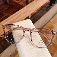 Load image into Gallery viewer, Blue Light Blocking Glasses Frame Lightweight Eyeglasses Frame Filter Blue Ray Computer Game Glasses  Oversized Women Eyeglasses Transparent Anti Blue Ray Men Modern Simple Frames
