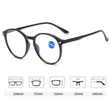 Load image into Gallery viewer, Blue Light Blocking Glasses - Women/Men Reading Glasses Vintage Business Also Blue Light Blocking Glasses Women Men Clear Lens  Frame Eyewear Frame Reading Gaming Glasses +1.0 +1.5 +2.0 +2.5 +3.0 +3.5
