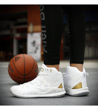 Load image into Gallery viewer, Blue Men High Quality Basketball Sneakers Boys Basket Shoes Autumn High Top Anti-Slip Outdoor Sports Shoes Trainer Professional Anti Slip Sports Sneakers
