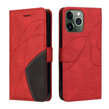 Load image into Gallery viewer, Blue PU Leather Wallet Flip Phone Case Cover For iPhone 13 Pro Max Case Leather Flip Cover iPhone 13 Pro Phone Case For  iPhone 12 Mini 14 11 8 7 6 6s Plus 5 5s Case
