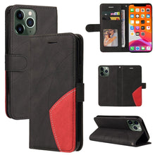 Load image into Gallery viewer, Blue PU Leather Wallet Flip Phone Case Cover For iPhone 13 Pro Max Case Leather Flip Cover iPhone 13 Pro Phone Case For  iPhone 12 Mini 14 11 8 7 6 6s Plus 5 5s Case
