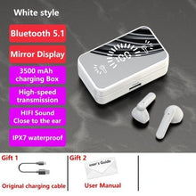 Load image into Gallery viewer, Bluetooth 5.1 Wireless Headphones  Waterproof Sports Workout Earphones With Microphone Bluetooth In Ear Headphones Wireless Headset Quality Deep Bass Soft Earmuffs  Light Weight Built-in Microphone Charging Box 3500mAh
