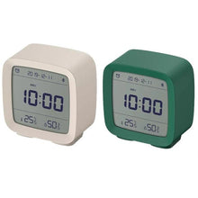 Load image into Gallery viewer, Bluetooth Alarm Clock Temperature Humidity Display LCD Screen Adjustable Clock Dual Alarm Clock with Night Light, Alarm Clock for Kids Small Alarm Clock for Home Bedroom Travel USB Powered Cute Design Nightlight With APP Smart Home
