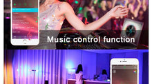 Load image into Gallery viewer, Bluetooth E27 LED Bulb RGB Smart Light Bulbs 15W B22 RGBW RGBWW Lampada Colorful Dimmable Phone APP Control LED Lamp For Home WiFi &amp; Bluetooth 5.0, Compatible w/ Alexa &amp; Google Without Hub, Dimmable, Music Sync, Schedules, Color Changing Light Bulb RGBW
