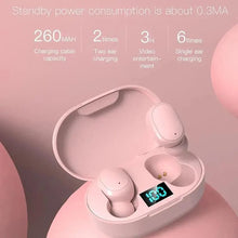 Load image into Gallery viewer, Bluetooth Earphone Wireless Ear Buds 5.0 LED Display Button Control Quality Sound Earphones in-Ear Headphones For Workouts And Running
