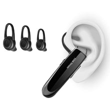 Load image into Gallery viewer, Bluetooth Earpiece V5.0 Wireless Handsfree Headset With Microphone 24 Hrs Driving Headset 30 Days Standby Time Bluetooth Music Headset Waterproof Earphone Works On All Smartphones Sport Wireless Earphones
