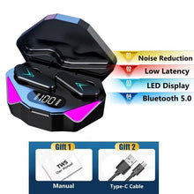 Load image into Gallery viewer, Bluetooth Game Headset Mobile Game 65ms Low Latency Chicken Winner True Wireless Earbuds with Mic Gaming Bluetooth Headphones Touch Control  Eating Competitive Stereo Noise Reduction Earphones With Mic
