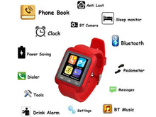 Load image into Gallery viewer, Bluetooth Smart Watch with Phone Pairing, Pedometer, Sleep Monitoring, etc.
