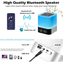 Load image into Gallery viewer, Bluetooth Speaker Touch Sensor Bedside Lamp
