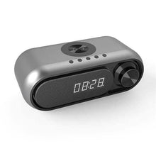 Load image into Gallery viewer, Bluetooth Speaker Wireless Charger with Alarm Clock
