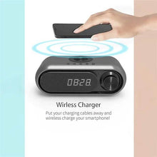Load image into Gallery viewer, Bluetooth Speaker Wireless Charger with Alarm Clock
