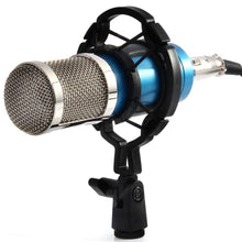 Load image into Gallery viewer, BM-800 Condenser Sound Recording Microphone with Shock Mount for Radio Braodcasting

