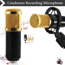 Load image into Gallery viewer, BM-800 Condenser Sound Recording Microphone with Shock Mount for Radio Braodcasting
