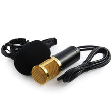 Load image into Gallery viewer, BM-800 Condenser Sound Recording Microphone with Shock Mount for Radio Braodcasting
