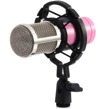 Load image into Gallery viewer, BM-800 Condenser Sound Recording Microphone with Shock Mount for Radio Braodcasting
