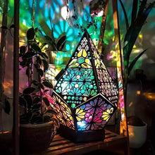 Load image into Gallery viewer, Bohemian Diamond Pole Star Projector Night Light
