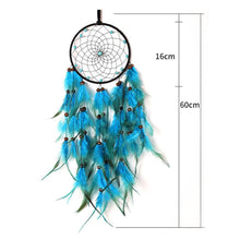 Load image into Gallery viewer, Boho Dream Catcher For Bedroom Feather Pendant National Handmade Beautiful Dream Catcher Wall Hanging Decoration Gift For Girls Room Party Wedding Girls Kids Nursery Bedroom Wall Decor Festival Gift
