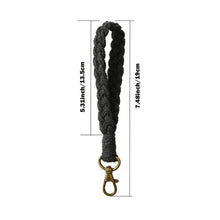 Load image into Gallery viewer, Boho Handmade Wristlet Bracelet Keyring
