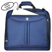 Load image into Gallery viewer, Bolford Travel Garment Bag For Business Trips And Travel With Padded Computer Pocket
