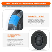Load image into Gallery viewer, Bose QC35 Cooling Gel Earpads - WC FreeZe
