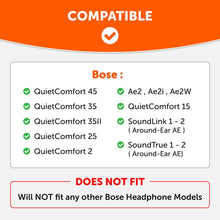 Load image into Gallery viewer, Bose QuietComfort Earpad Sweat Covers - WC SweatZ
