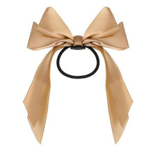 Load image into Gallery viewer, Bow-Knot Elastic Hair Bands Accessories Fashion Hair Band Long Ribbon Bow Ponytail Hair Tie Scrunchies Ponytail Holder Accessories for Women And Girls

