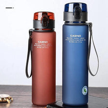 Load image into Gallery viewer, BPA Free Leak Proof Sports Water Bottle High Quality Tour Hiking Portable My Favorite Drink Bottles 400ml 560ml Water Bottle Sport Frosted Tour Outdoor Leak Proof Seal Child School Water Bottles for Children Kids
