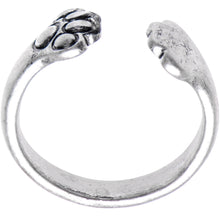 Load image into Gallery viewer, Silver Plated Bear Hug Toe Ring
