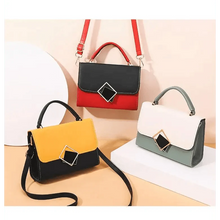 Load image into Gallery viewer, Brand New Attractive Candy Color Design PU Leather Crossbody Bags For Women And Girls Nice Shoulder Hand Bag, Travel Handbags, Stylish Phone Purse Mini Flap
