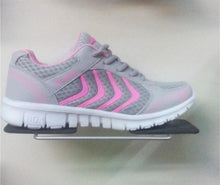 Load image into Gallery viewer, Breathable Fashion Women Sneakers White Women Casual Shoes Athletic Road Running Mesh Breathable Casual Sneakers Lace Up Comfort Sports Student Fashion Tennis Sneakers
